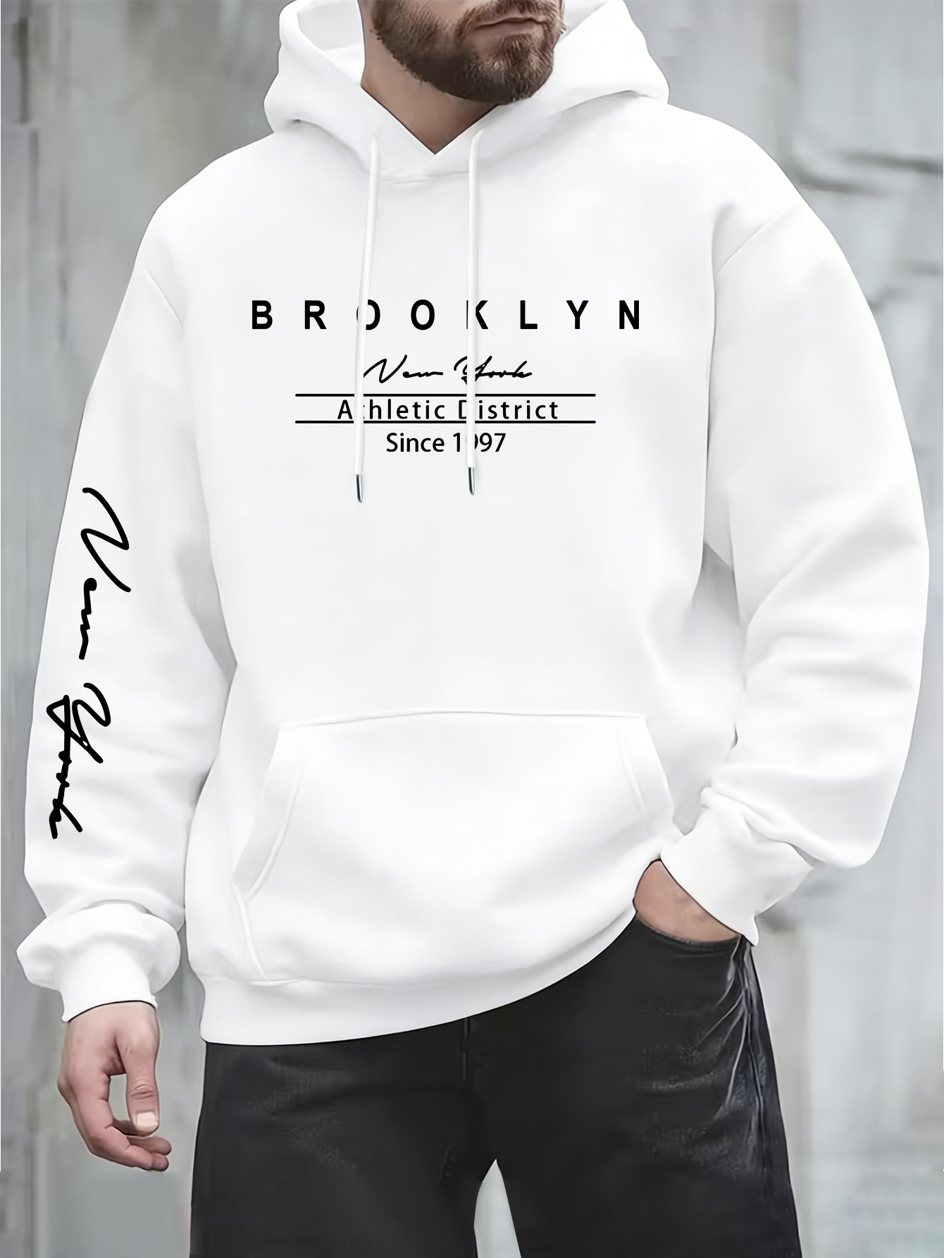 Street Fashion New York - Sudadera con capucha de moda urbana