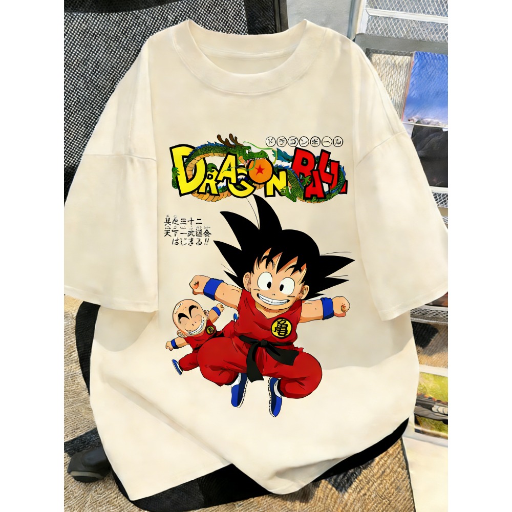 Street Fashion Anime - Camiseta de Verano con Estampado de