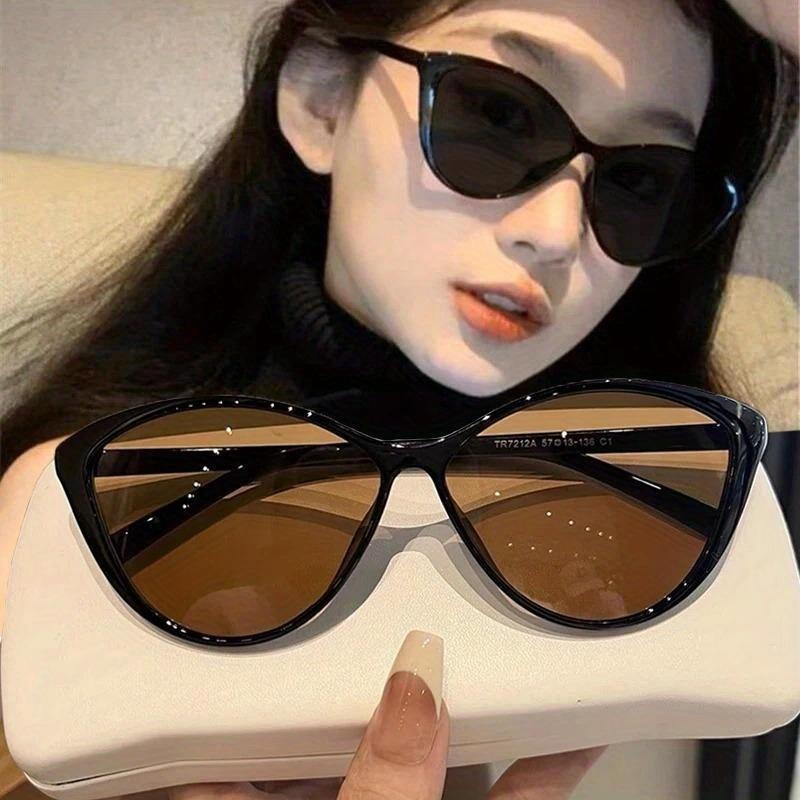 Street Fashion Vintage - Gafas de Sol Retro con Marco