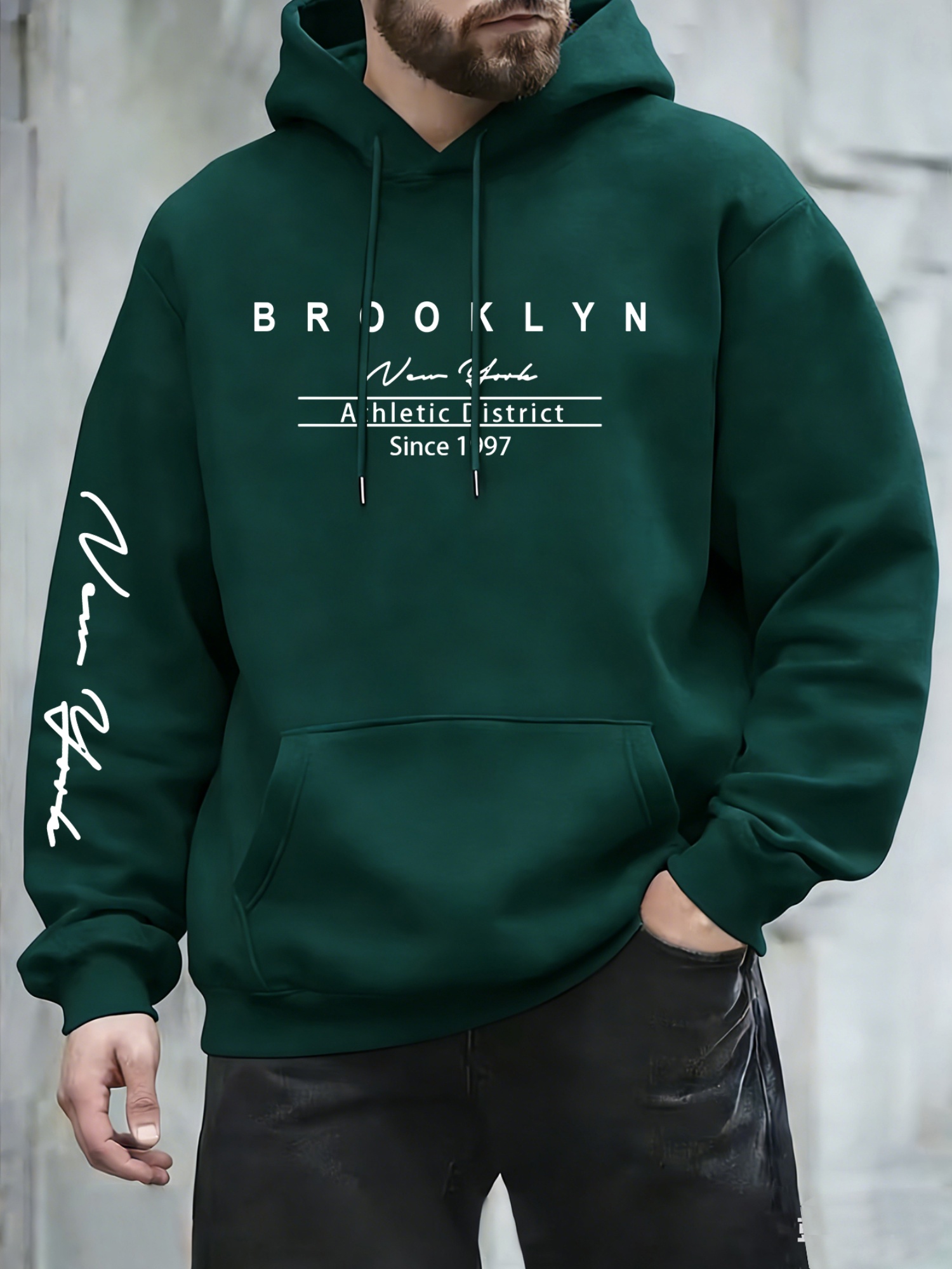 Sudadera con capucha de moda u - Street Fashion New York reseña y precio