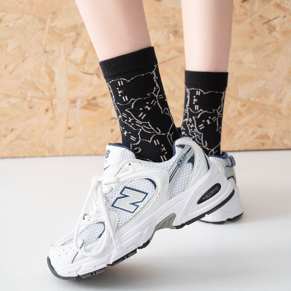 Calcetines Unisex con estampad - Fashion Street Cat reseña y precio
