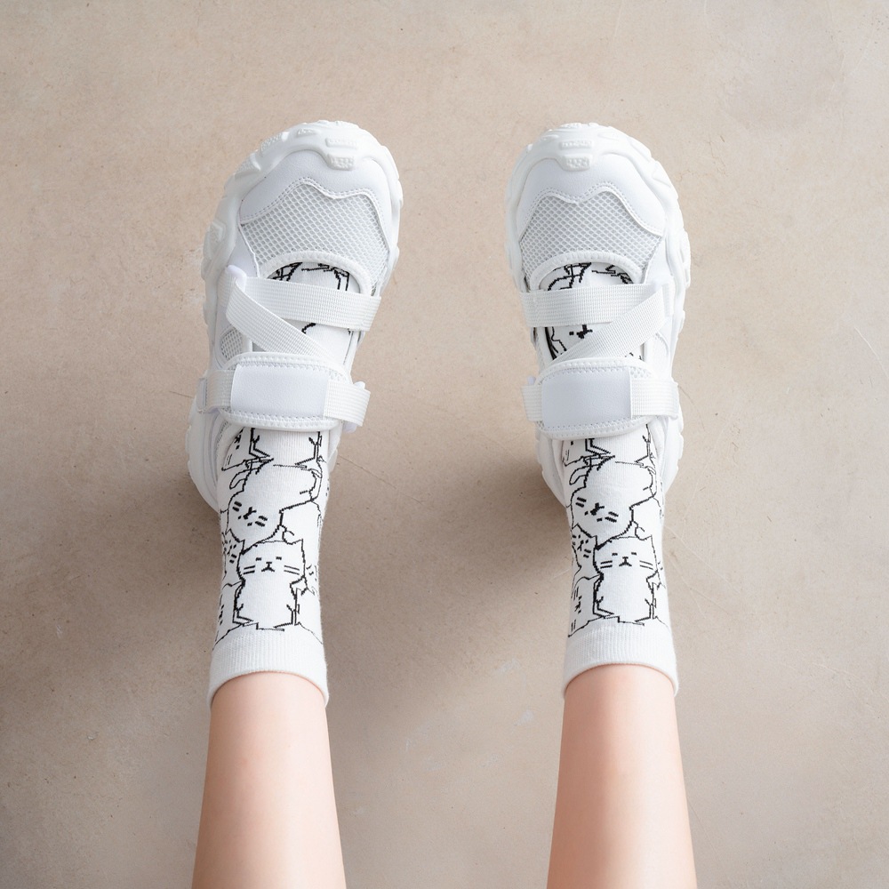 Calcetines Unisex con estampad - Fashion Street Cat reseña y precio