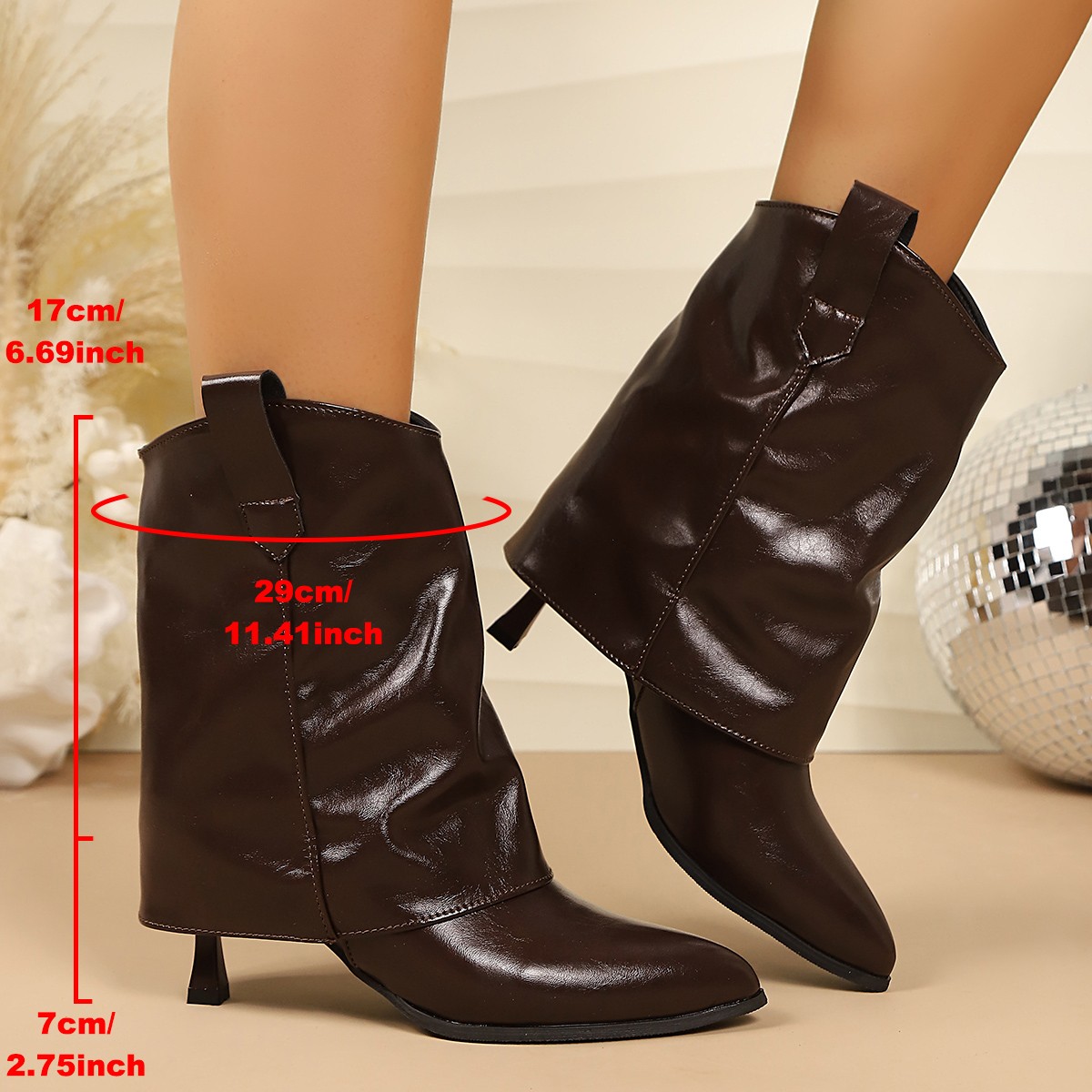 Botines Cortos de Tacón Alto c - Street Fashion Vintage reseña y precio