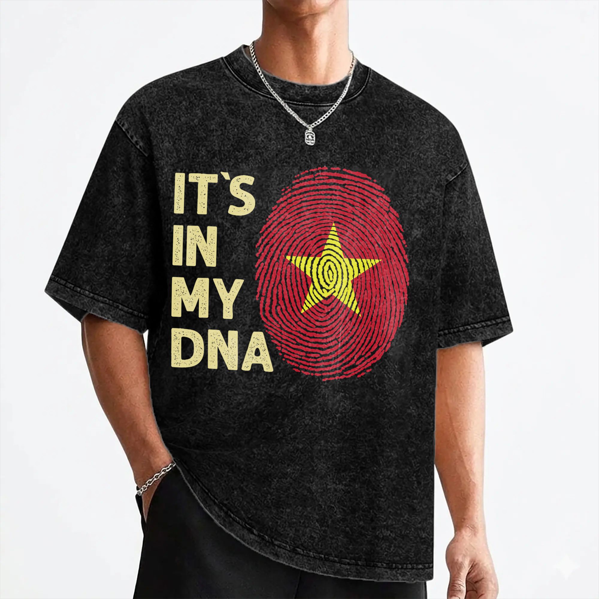 Camisetas con la Bandera de Vi - Street Fashion Vietnam reseña y precio