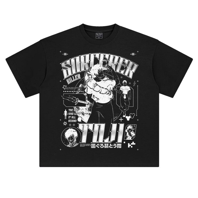 Camiseta Gráfica de Verano 26  - Street Fashion Anime reseña y precio