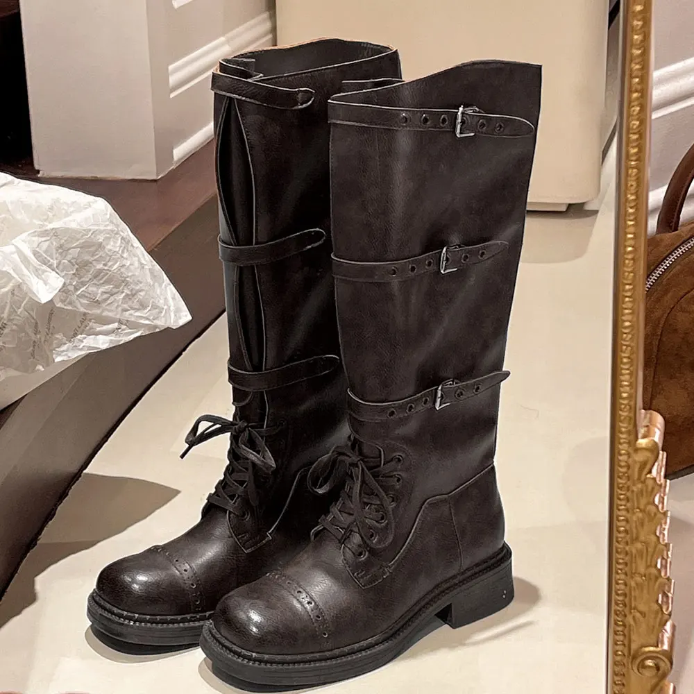 Botas hasta la rodilla para Mu - Street Fashion Vintage reseña y precio