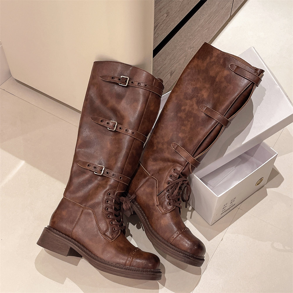 Botas hasta la rodilla para Mu - Street Fashion Vintage reseña y precio