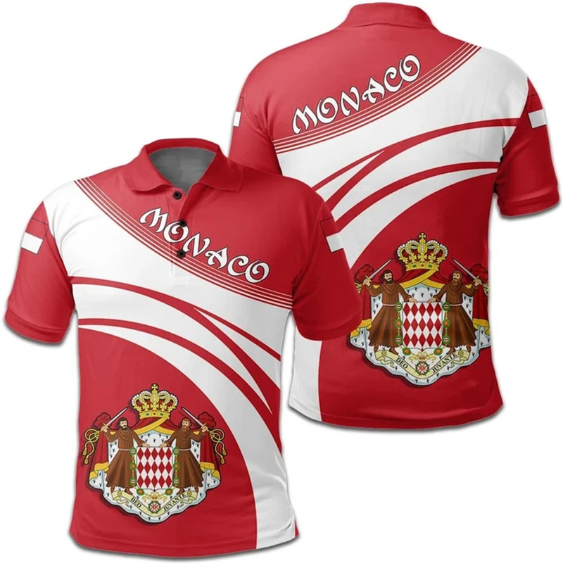 Polo con estampado 3d de la ba - Street Fashion Monaco reseña y precio