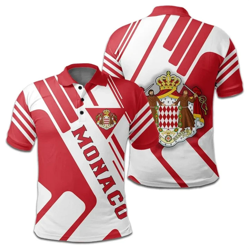 Polo con estampado 3d de la ba - Street Fashion Monaco reseña y precio