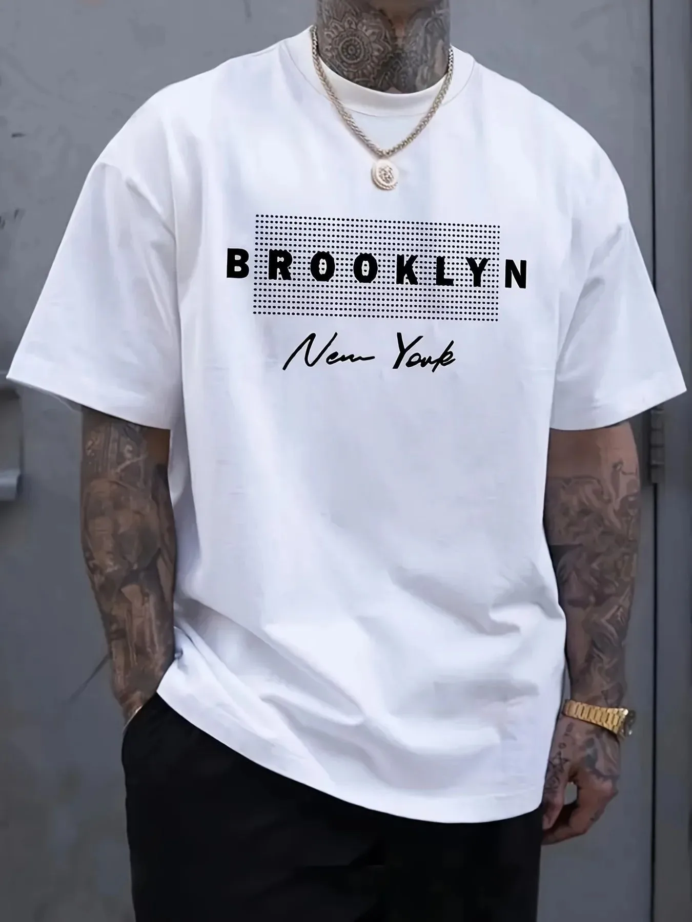 Camiseta de Hombre con Estampa - Street Fashion New York reseña y precio