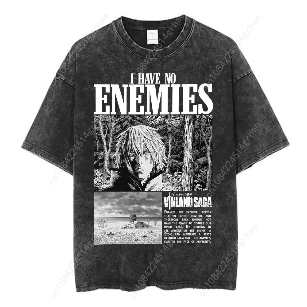 Camiseta Vintage Lavada de Ani - Street Fashion Anime reseña y precio