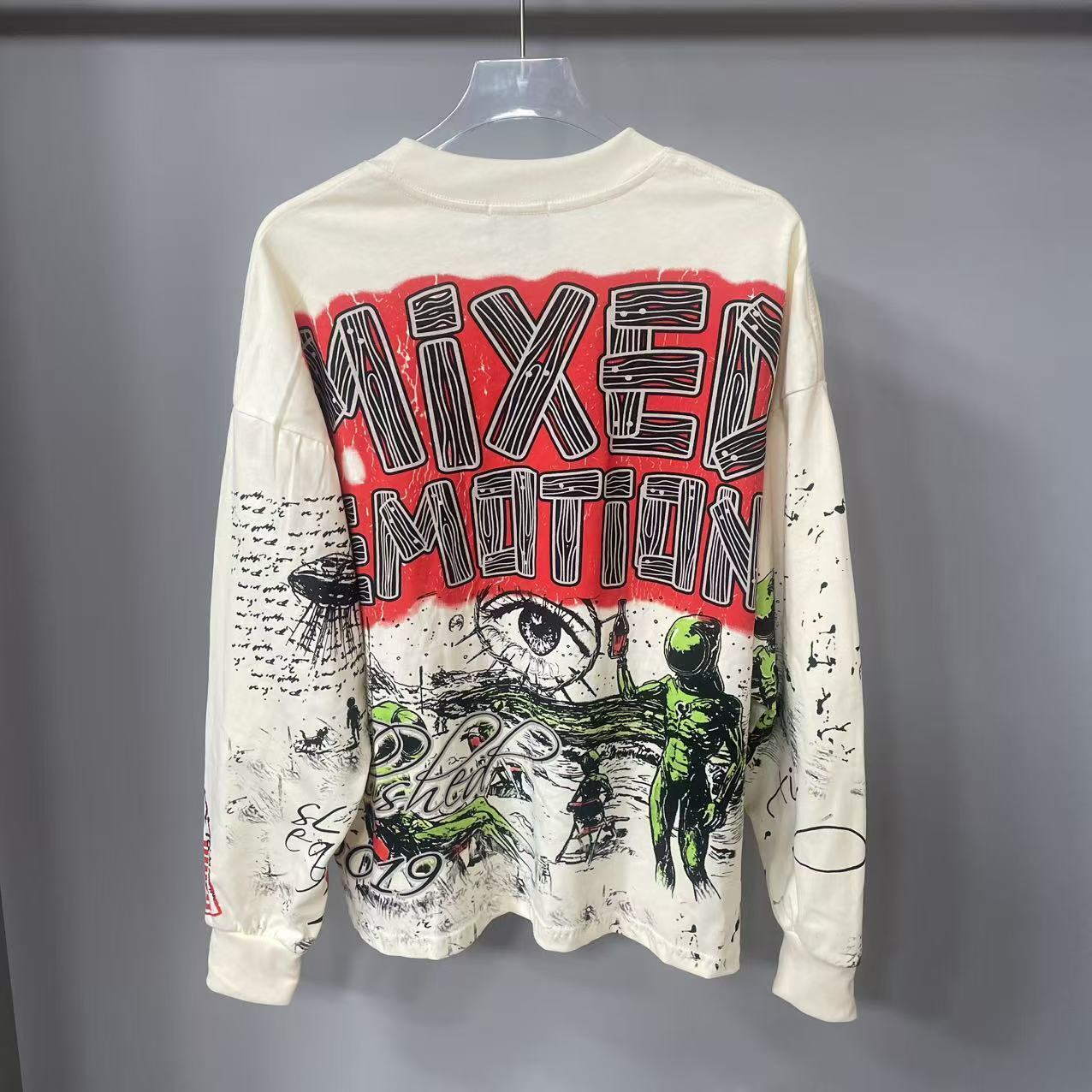 Camiseta de manga larga MIXED- - Street Fashion Vintage reseña y precio