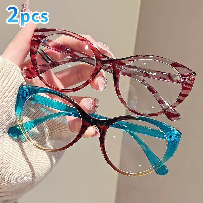 Gafas anti-luz azul tipo ojo d - Fashion Street Cat reseña y precio