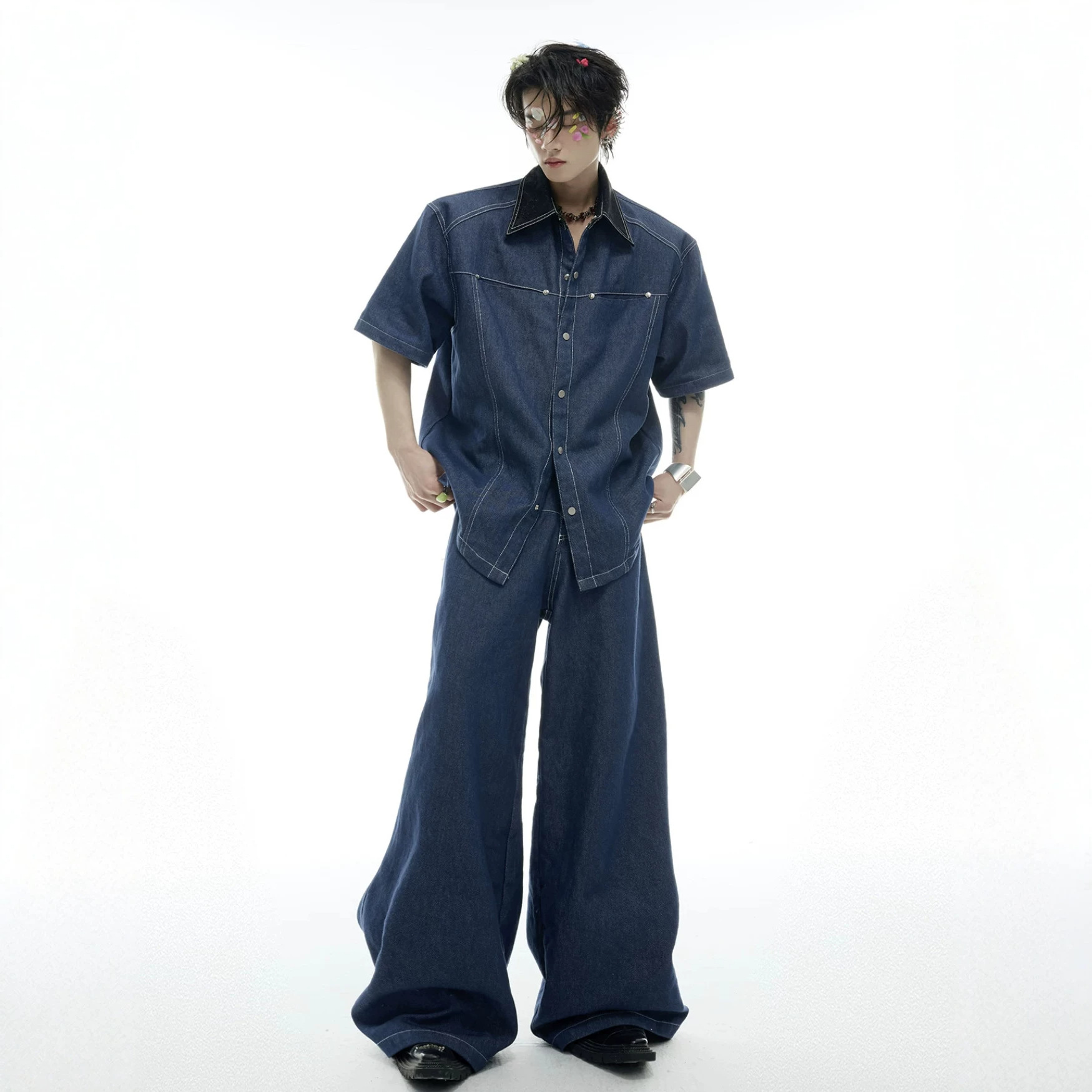Conjunto de Verano para Hombre - Street Fashion Jeans Men reseña y precio