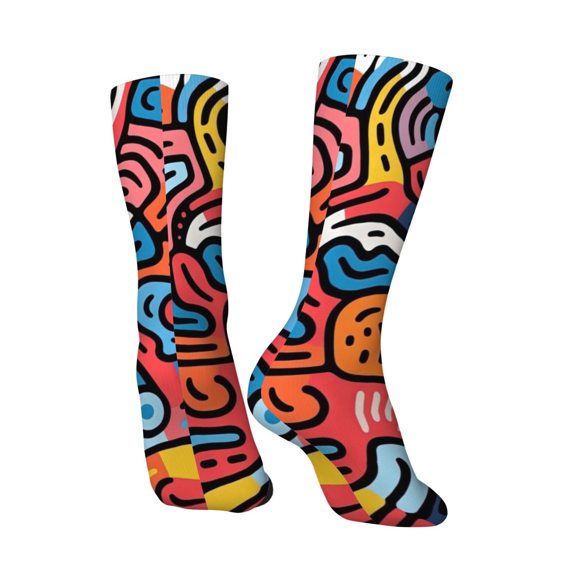 Calcetines Retro Harajuku con  - Quirky Street Fashion reseña y precio