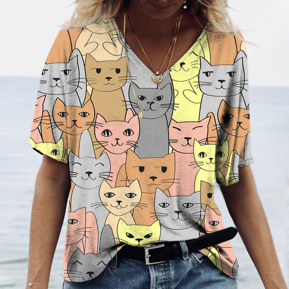 Camisetas de Moda con Cuello e - Fashion Street Cat reseña y precio