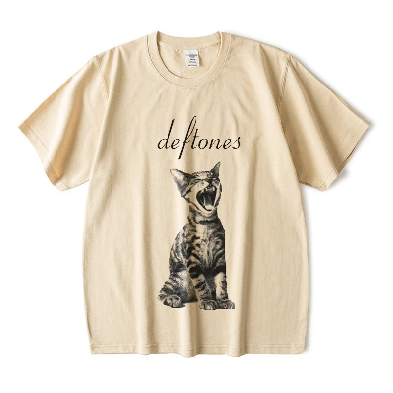 Camiseta de manga corta con es - Fashion Street Cat reseña y precio