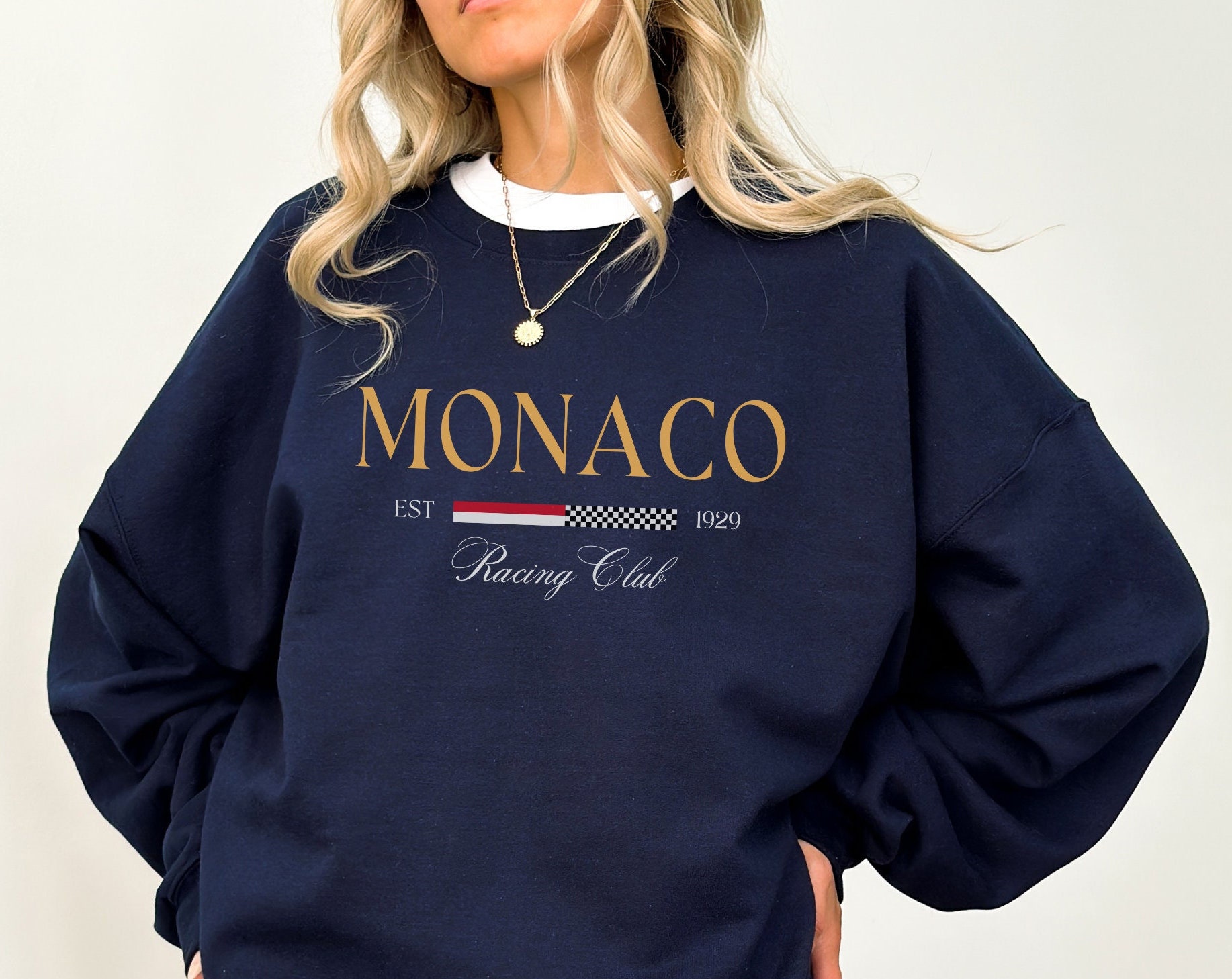Sudadera con estampado de MONA - Street Fashion Monaco reseña y precio