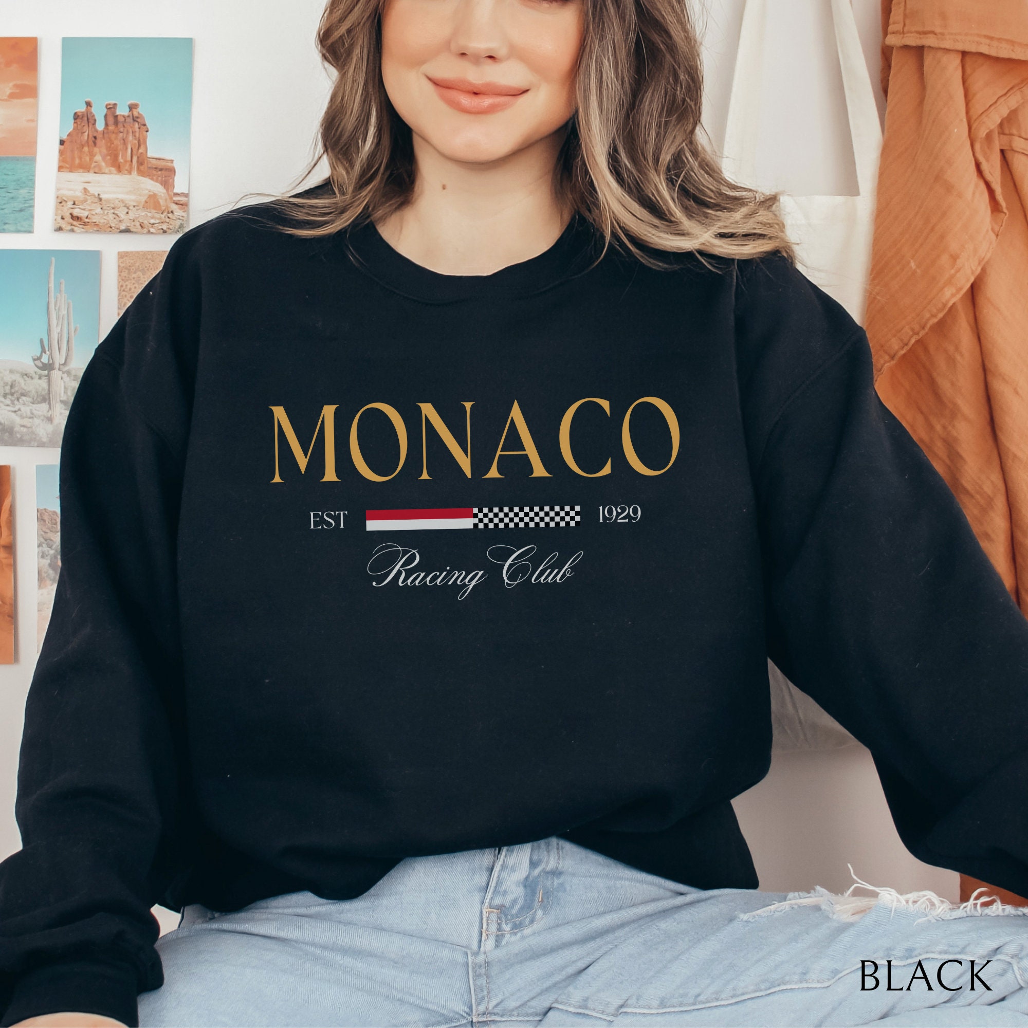 Sudadera con estampado de MONA - Street Fashion Monaco reseña y precio