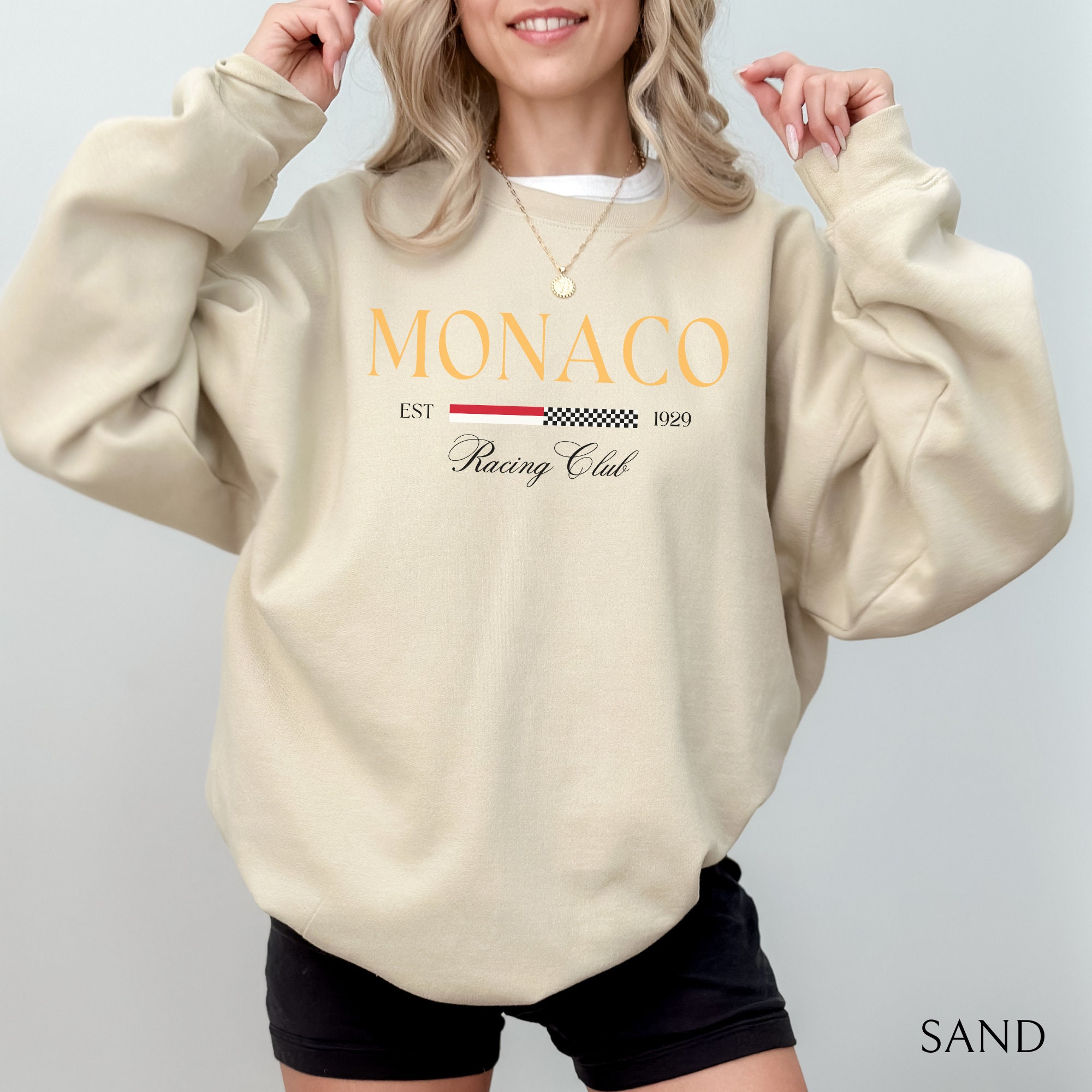 Sudadera con estampado de MONA - Street Fashion Monaco reseña y precio