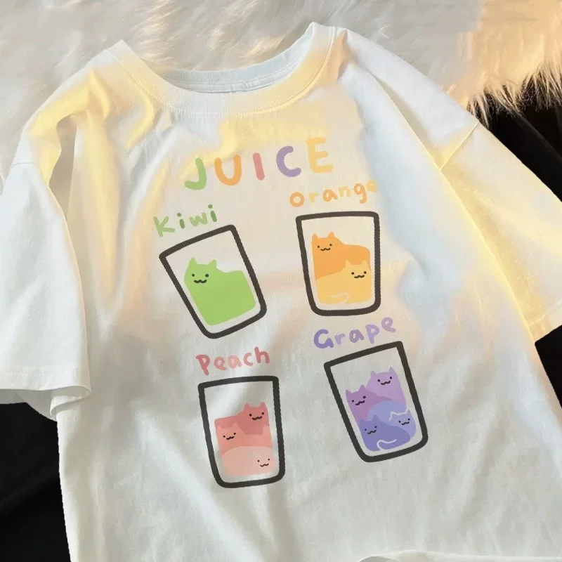 Camiseta divertida con diseño  - Fashion Street Cat reseña y precio