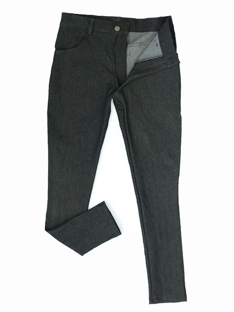 Pantalones vaqueros elásticos  - Street Fashion Jeans Men reseña y precio