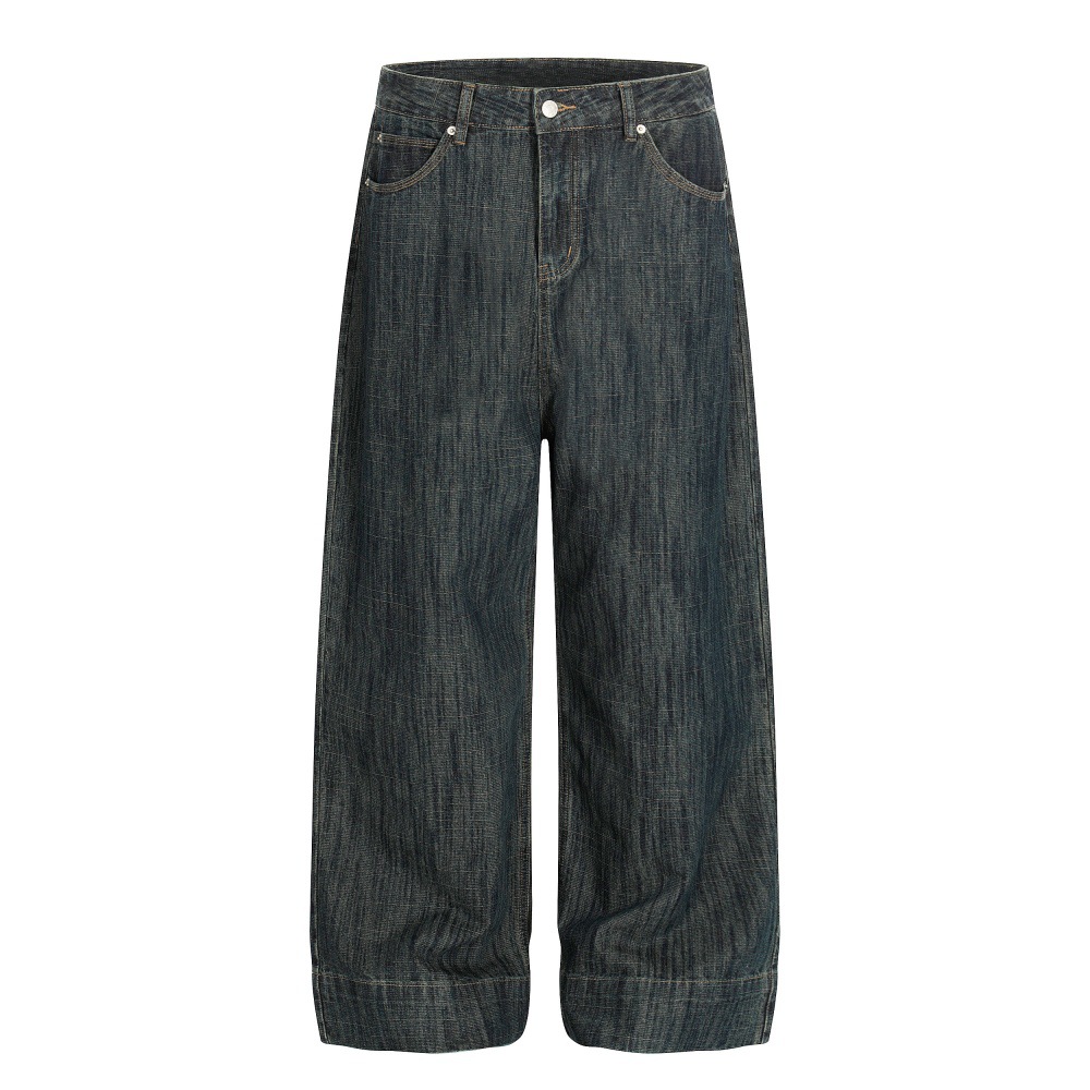 Jeans Casuales Retro Americano - Street Fashion Jeans Men reseña y precio