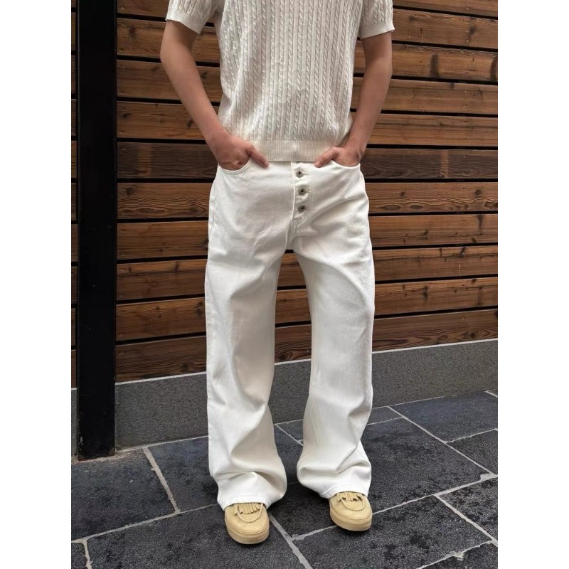 Pantalones vaqueros de pierna  - Street Fashion Jeans Men reseña y precio