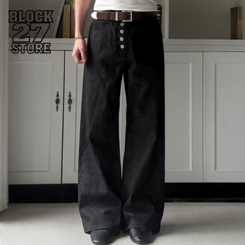Pantalones vaqueros para hombr - Street Fashion Jeans Men reseña y precio