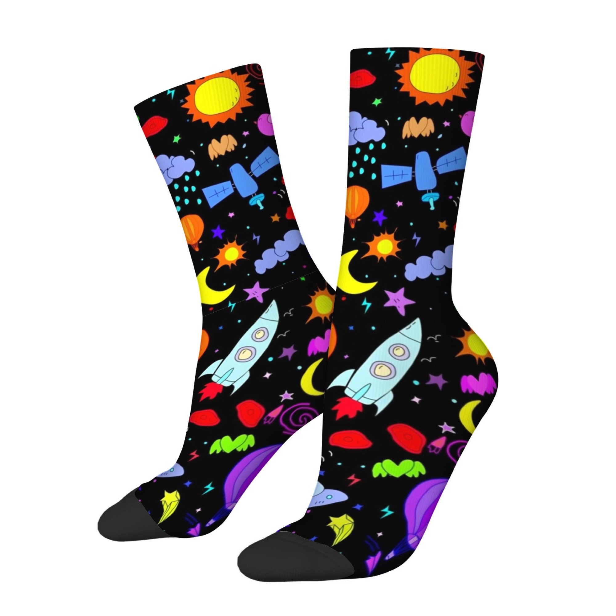 Calcetines de media pantorrill - Quirky Street Fashion reseña y precio