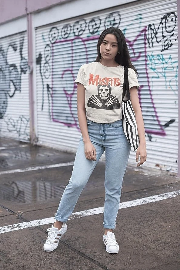 Camiseta de estilo Punk Misfit - Street Fashion Jersey reseña y precio