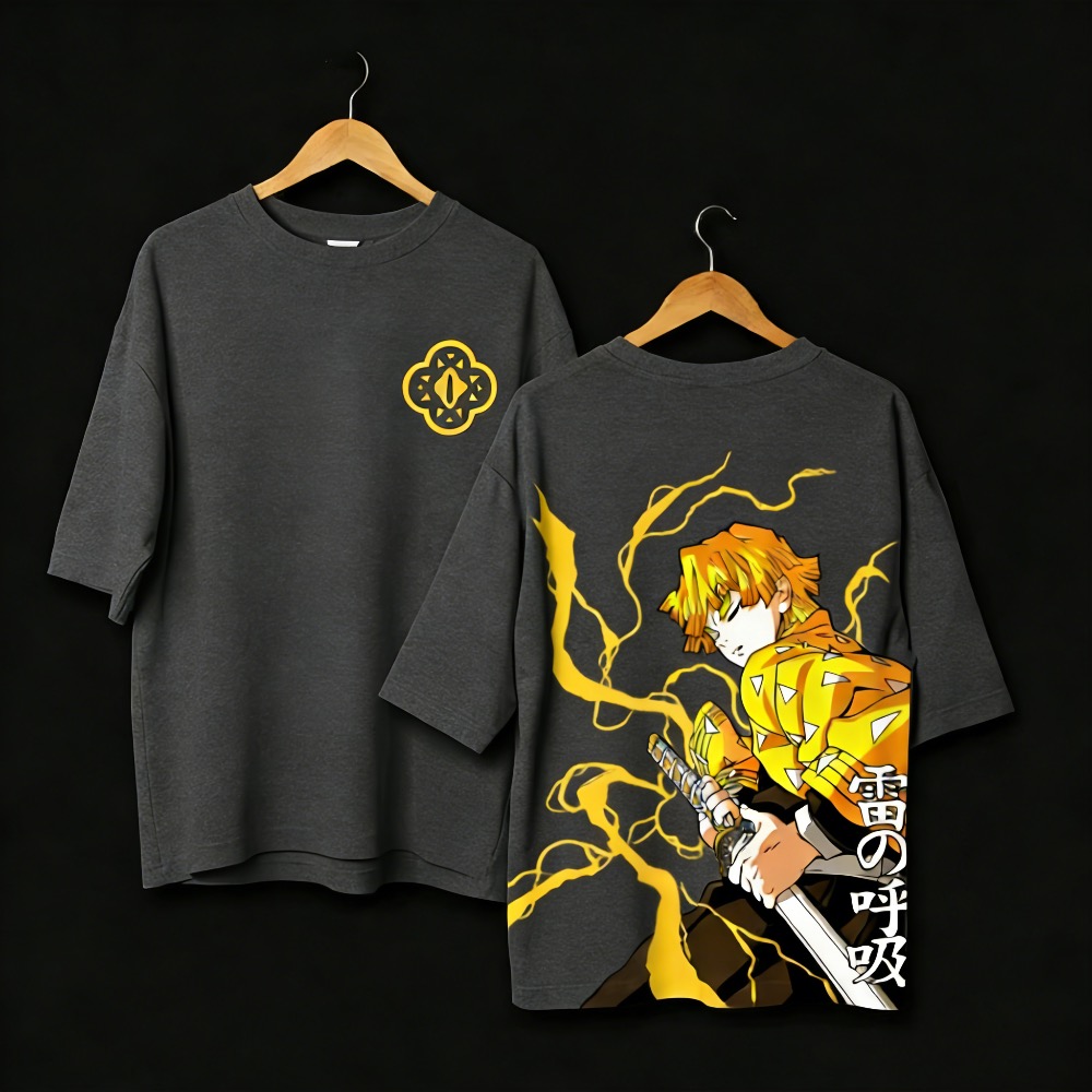 Camiseta con estampado de Anim - Street Fashion Anime reseña y precio