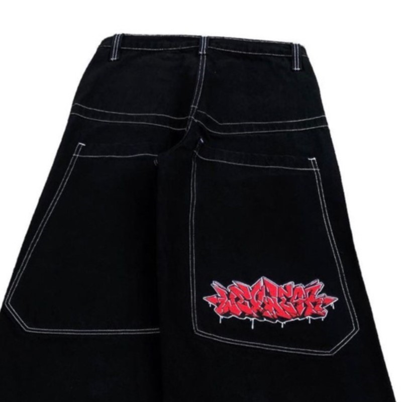 Pantalones Vaqueros Anchos de  - Street Fashion Jeans Men reseña y precio