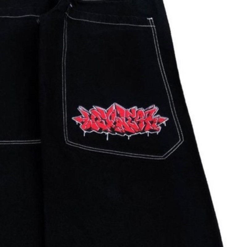 Pantalones Vaqueros Anchos de  - Street Fashion Jeans Men reseña y precio