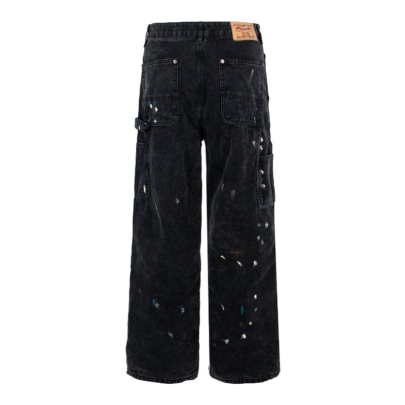 Pantalones Vaqueros Anchos Rot - Street Fashion Jeans Men reseña y precio